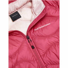 Kurtka puchowa juniorska PEAK PERFORMANCE Helium Down Hood Jacket różowa
