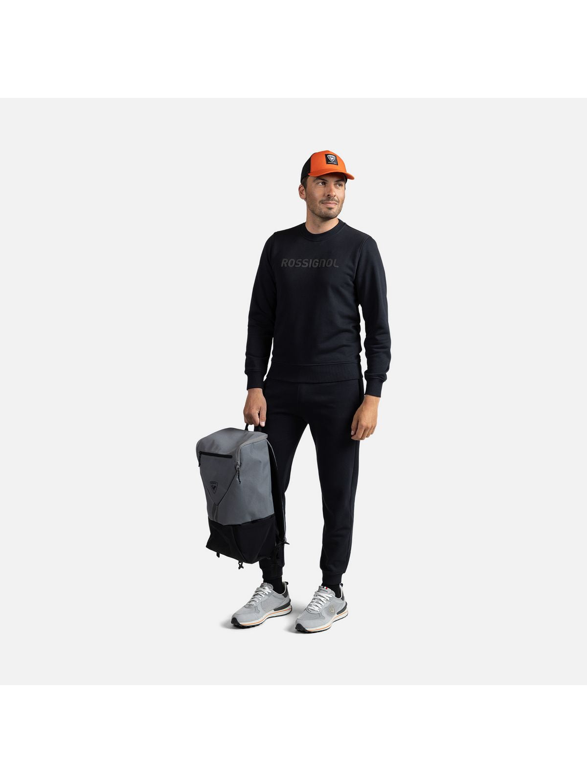 Bluza męska ROSSIGNOL Prarion CN czarna - Adventure Sports