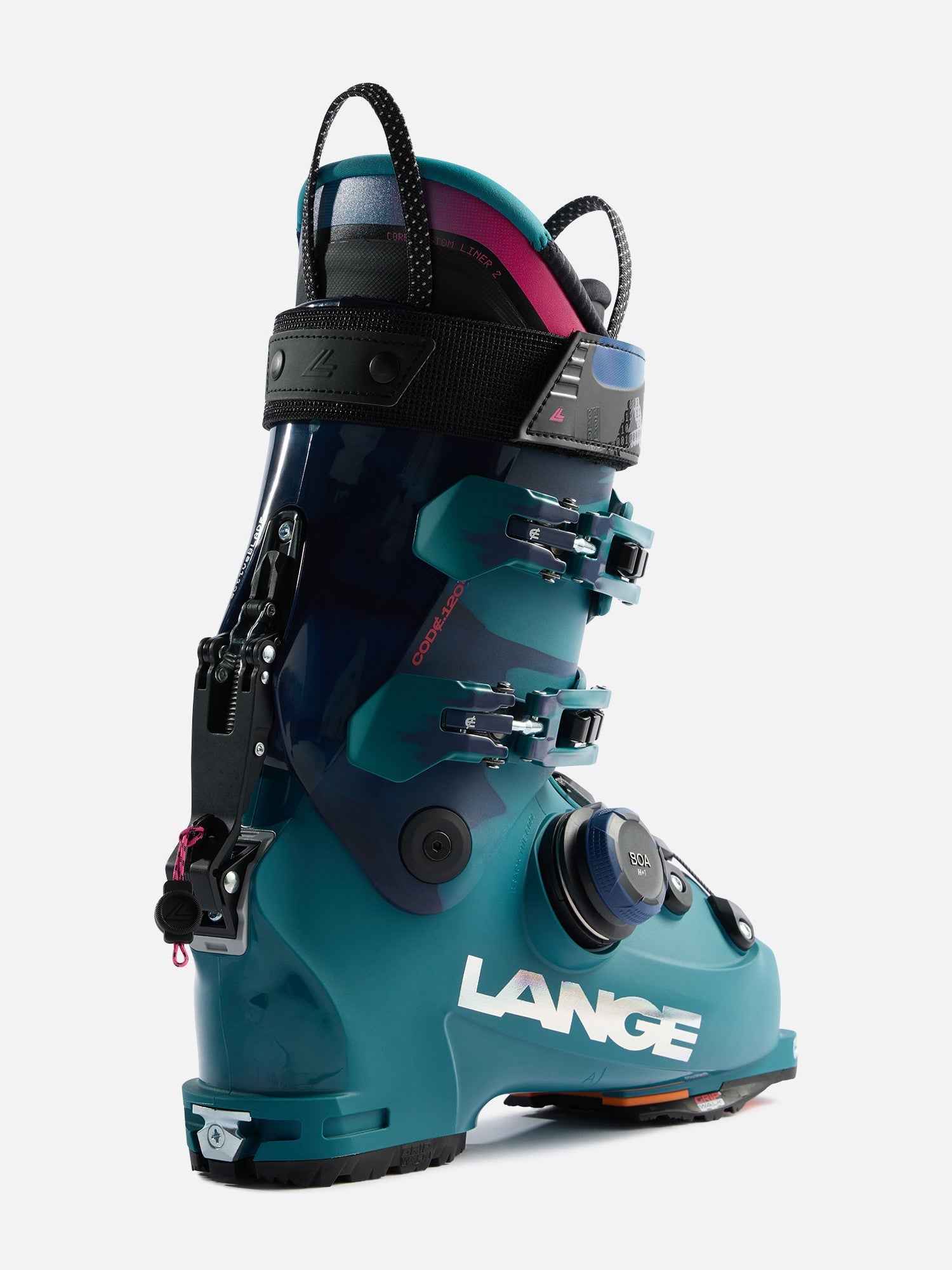 Buty narciarskie LANGE Code 120 BOA MV GW green