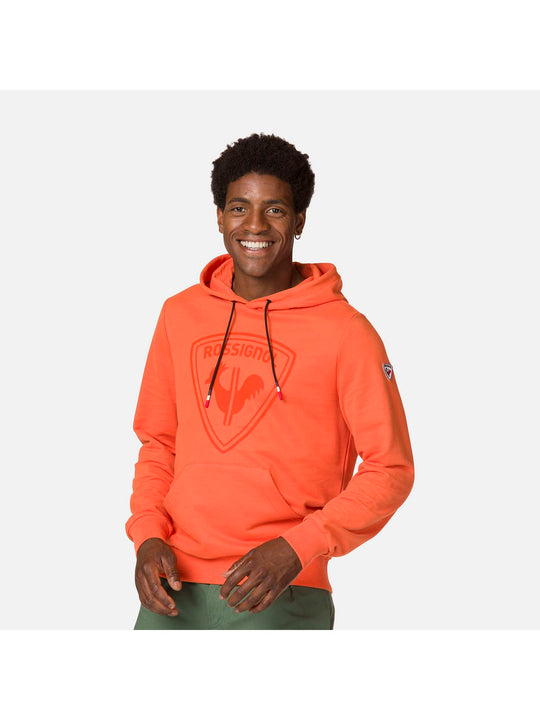 Bluza Rossignol Logo Sweat Hood Ft pomarańczowy - Adventure Sports
