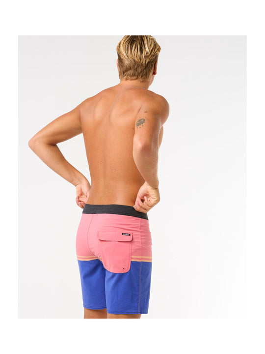 Szorty kąpielowe męskie RIP CURL Mirage Combine różowo niebieskie
