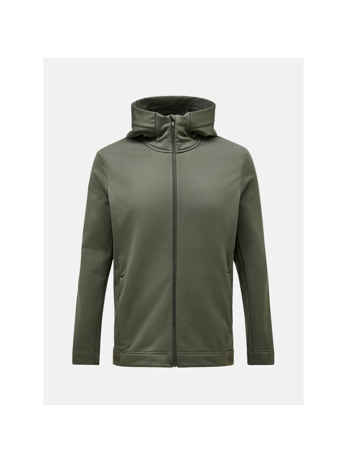 Bluza Peak Performance M Rider Tech Zip Hood zielony - Adventure Sports