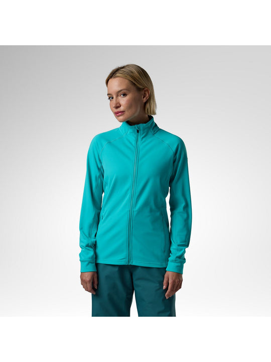 Bluza damska ROSSIGNOL W Mid Layer Stretch Jkt niebieska
