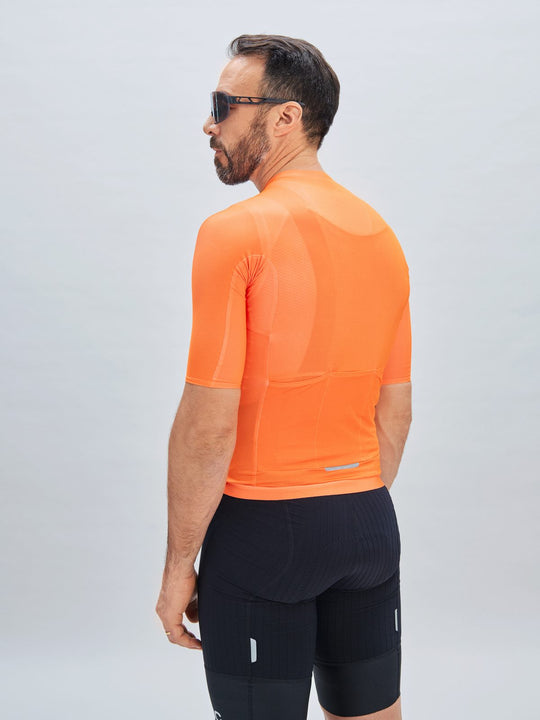 Koszulka rowerowa POC M's Pristine Jersey - pomarańczowy
