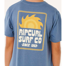 Koszulka chłopięca RIP CURL Pacific Rinse Sunrise Tee-Boy niebieska
