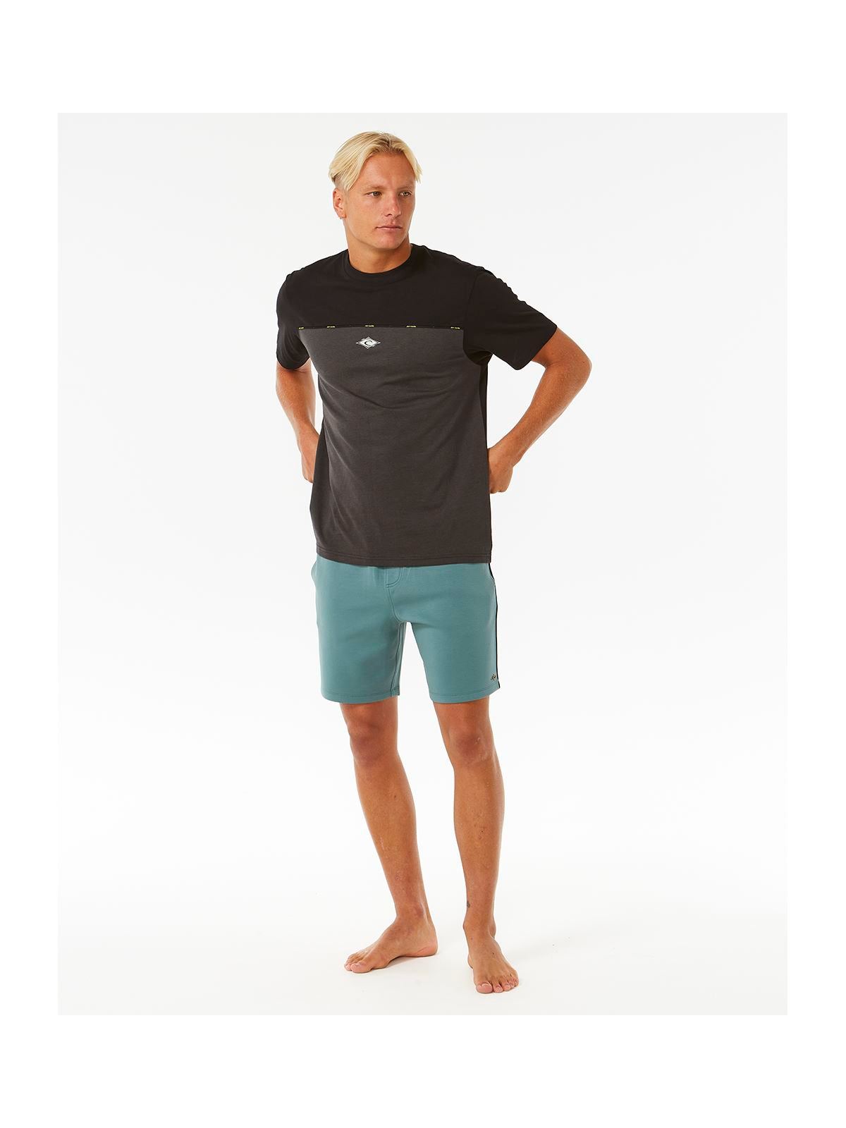 Koszulka RIP CURL Vaporcool Medina Seacell Tee czarny - Adventure Sports