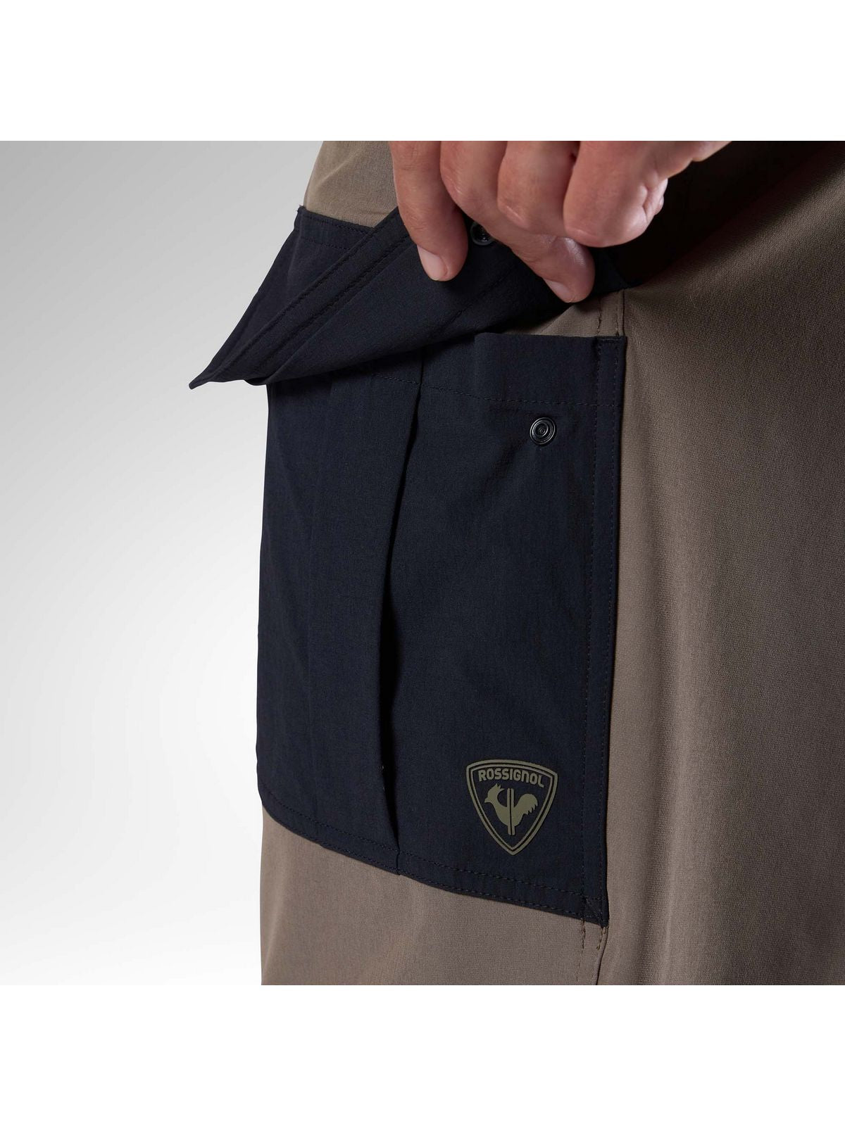 Spodnie męskie ROSSIGNOL M Hiking Cargo Pant brązowe