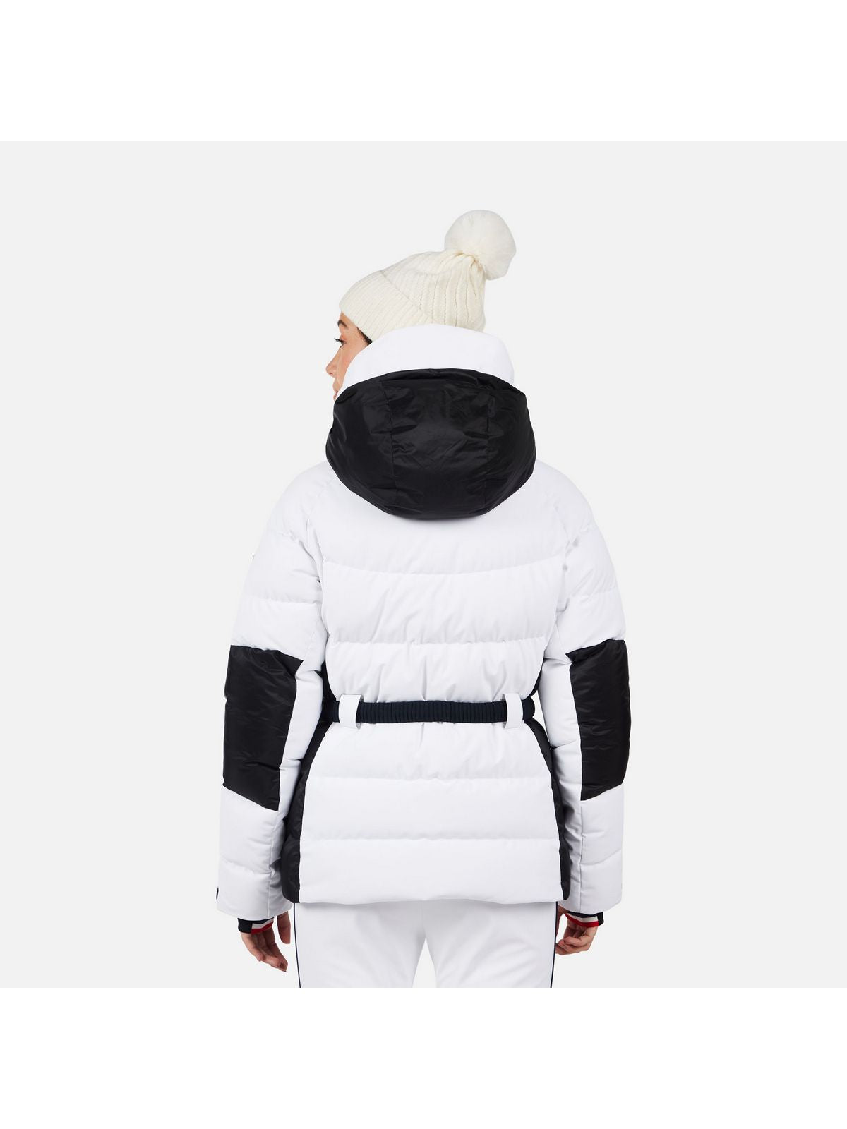Kurtka narciarska damska ROSSIGNOL W CIASTEL DOWN MIX JKT biała