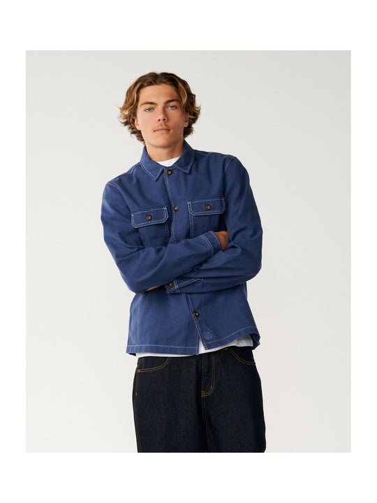 Kurtka męska RIP CURL Premium Surf Anyday Shacket granatowa

