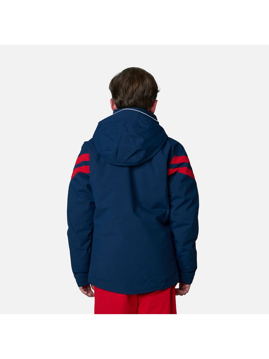 Kurtka Rossignol Boy Ski Jkt granatowy - narciarska - Adventure Sports
