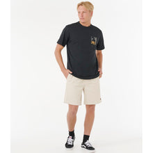 Koszulka RIP CURL AOTS TY WILLIAMS COASTLINE TEE czarna
