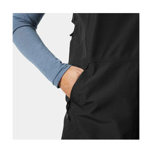 Spodnie narciarskie damskie HELLY HANSEN W EMIKO SHELL BIB PANT czarne
