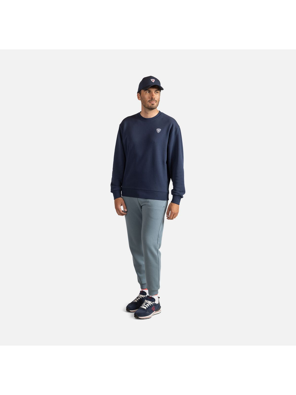 Bluza męska ROSSIGNOL Traye Cn granatowa - Adventure Sports