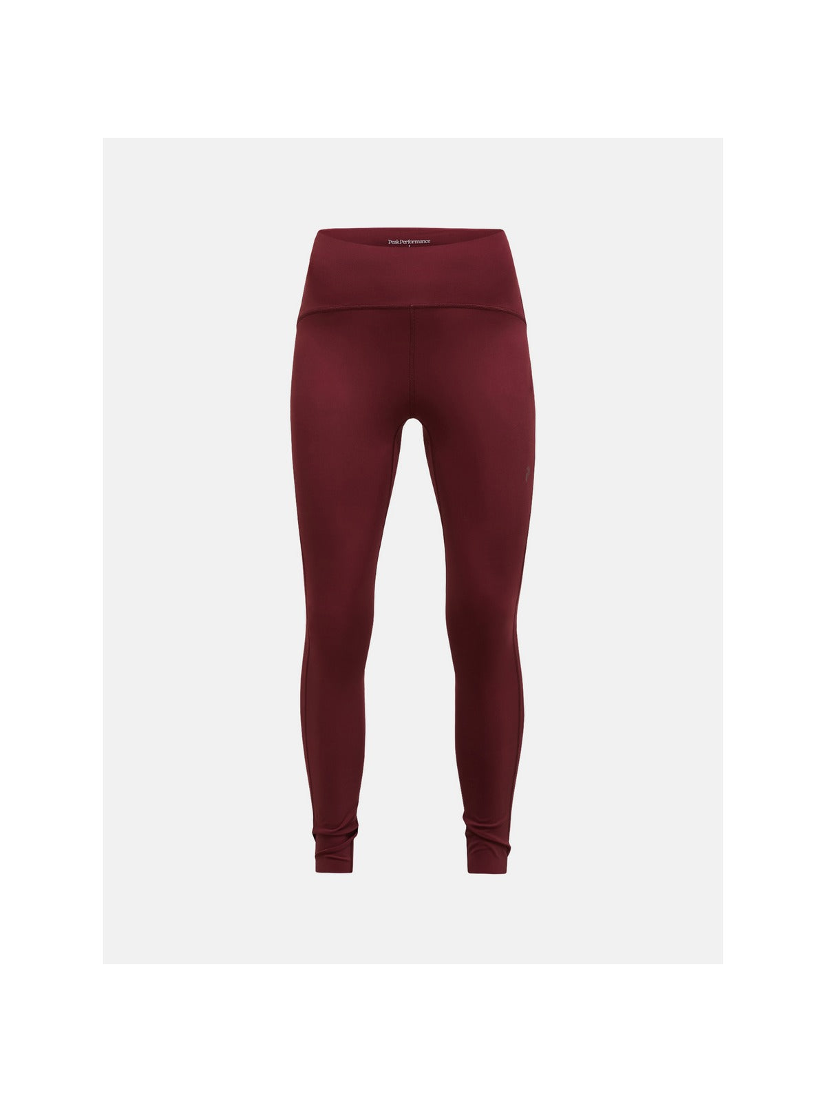 Legginsy damskie PEAK PERFORMANCE W Light Tights bordowe - Adventure Sports