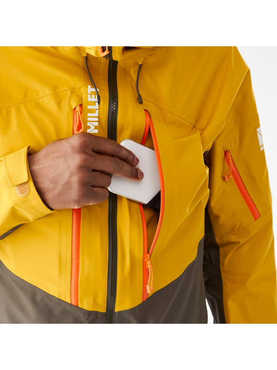Kurtka narciarska męska MILLET M White 3L Jkt zielony - Adventure Sports
