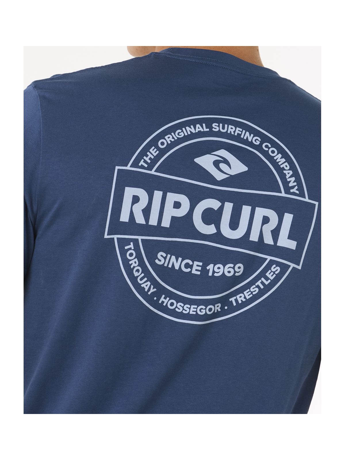 Koszulka RIP CURL Staple Tee granatowy