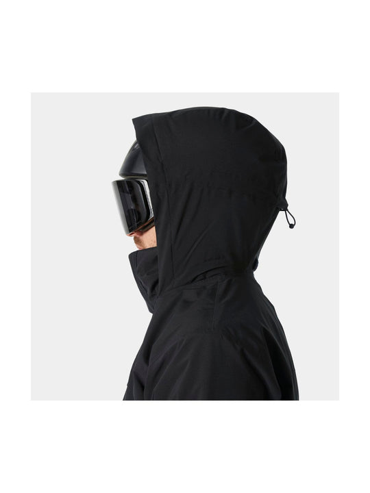 Kurtka narciarska męska HELLY HANSEN CREWSER INSULATED JACKET czarna
