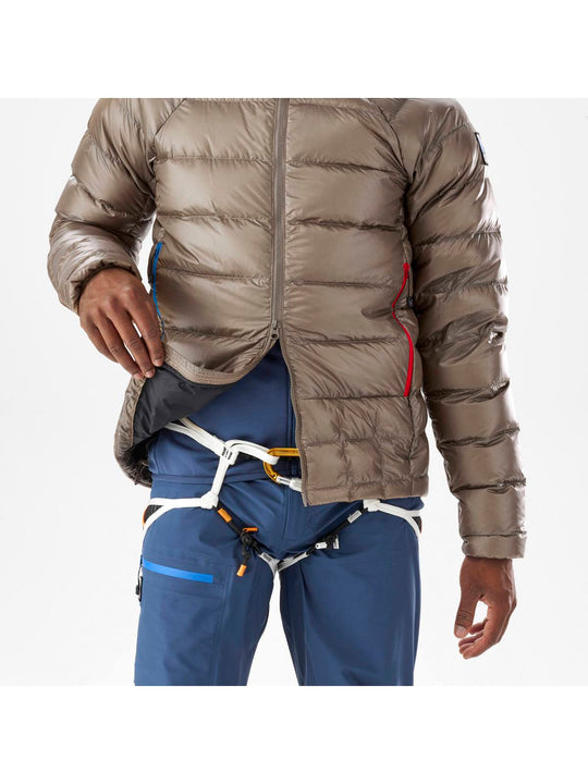 Puchowa kurtka alpinistyczna damska MILLET M Tri Icon Down Hd beżowy - Kurtka - Adventure Sports
