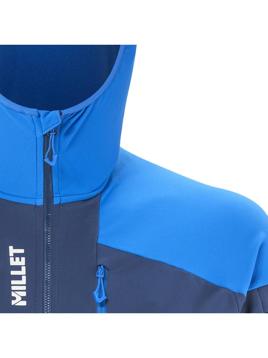 Kurtka skiturowa męska MILLET M Pierra Ment Hoodie Granatowy - Adventure Sports
