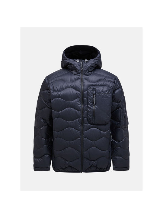 Kurtka puchowa Peak Performance M Helium Utility Down Hood czarny - Adventure Sports
