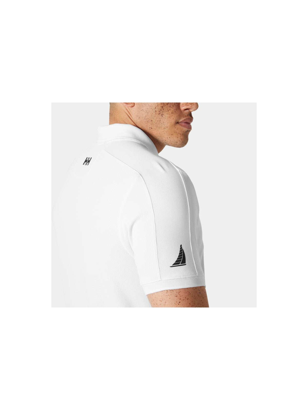 Koszulka HELLY HANSEN HP RACE POLO 2.0 biały - Adventure Sports