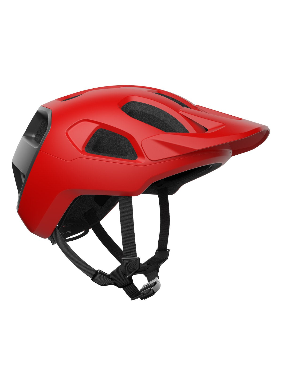 Kask rowerowy POC Cularis czerwono czarny