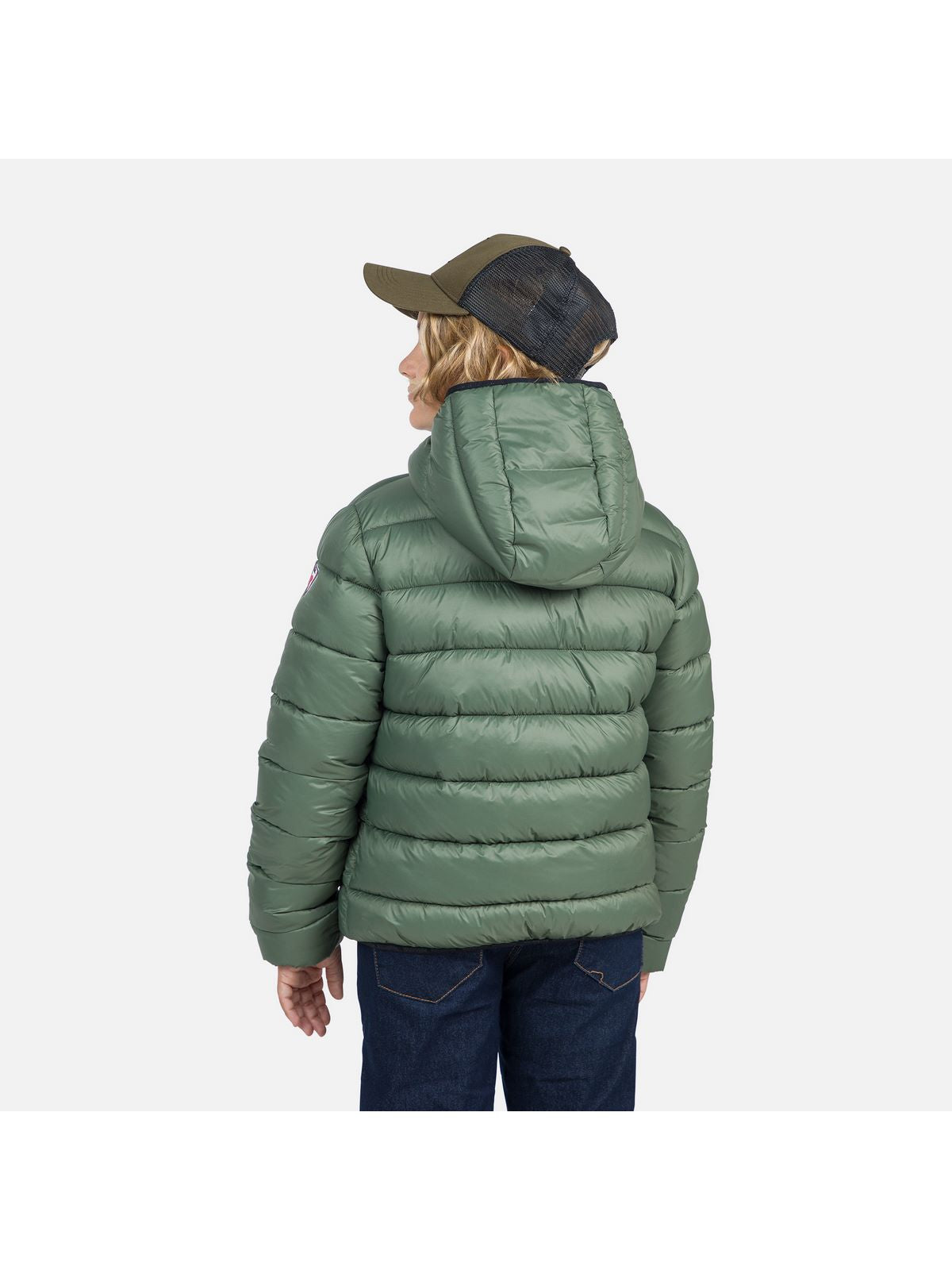 Kurtka Rossignol Boy Lt Quilt zielony - Adventure Sports