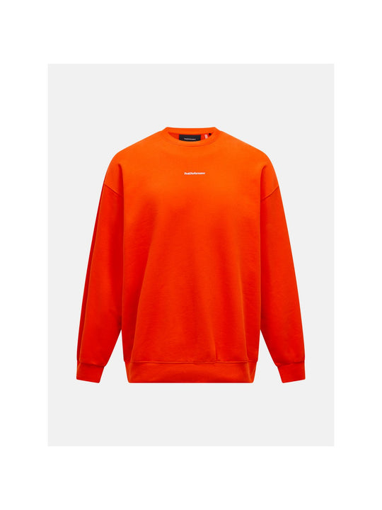 Bluza PEAK PERFORMANCE Original Terry Crew Men czerwony
