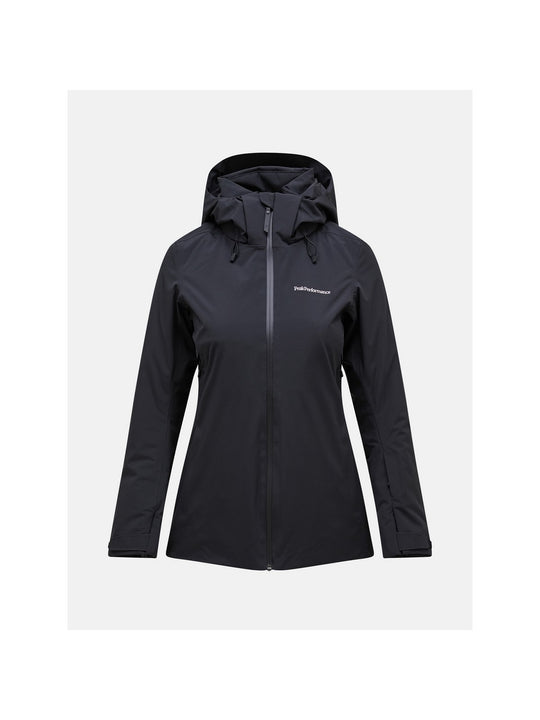 Kurtka narciarska Peak Performance W Anima Jacket czarny - Adventure Sports
