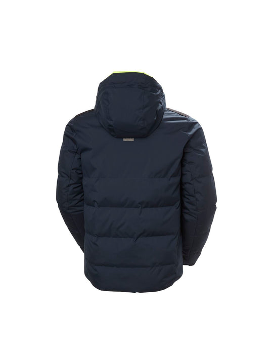 Kurtka narciarska męska HELLY HANSEN KVITFJELL RACE PUFFY JACKET granatowa
