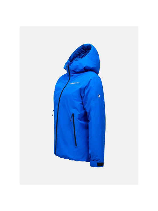 Kurtka narciarska damska PEAK PERFORMANCE 40Y Frost Reversible HIPE 2L Shell Down Jacket niebieska
