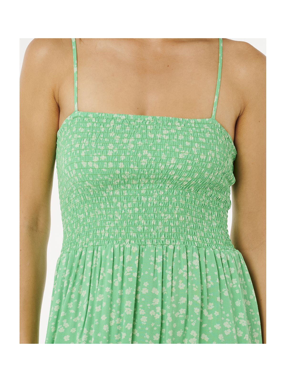 Sukienka RIP CURL Surf Side Shirred Dress zielona
