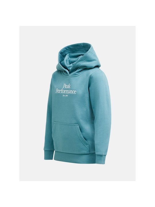 Bluza PEAK PERFORMANCE Original Hood Junior niebieski
