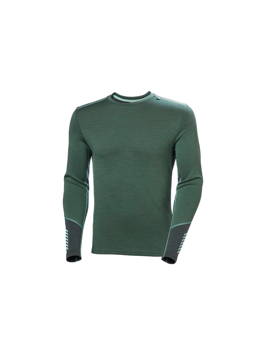 Koszulka męska HELLY HANSEN Lifa Merino Midweight Crew kolor czarny
