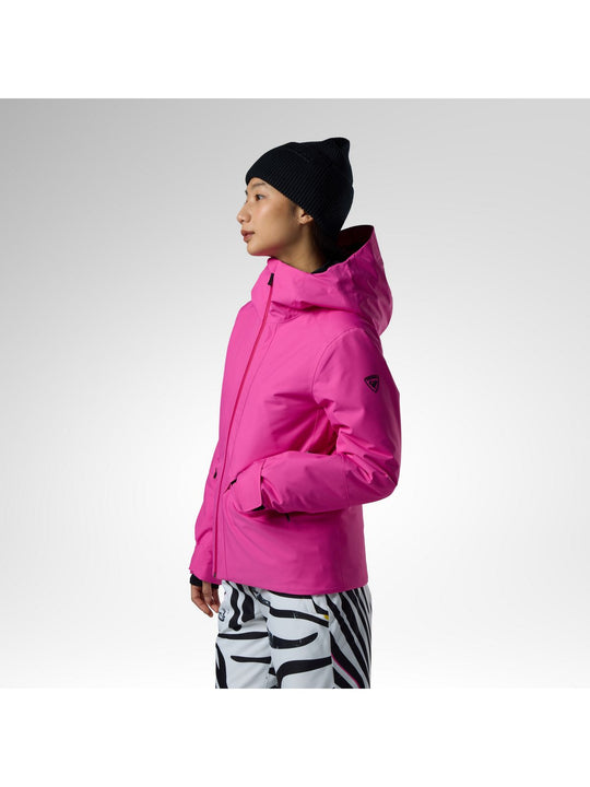 Kurtka narciarska damska ROSSIGNOL W Rochrun Insulated Jkt różowa
