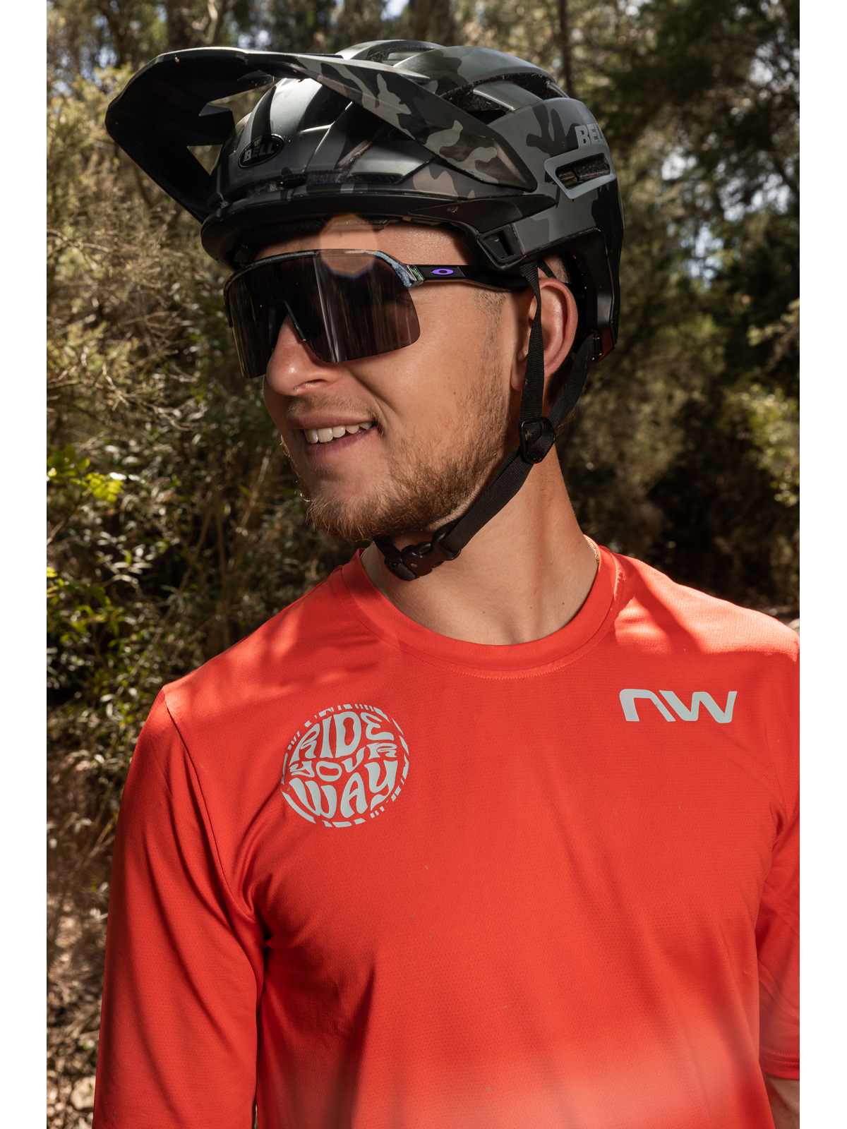 Koszulka rowerowa NORTHWAVE Xtrail 2 Jersey czerwony - Adventure Sports