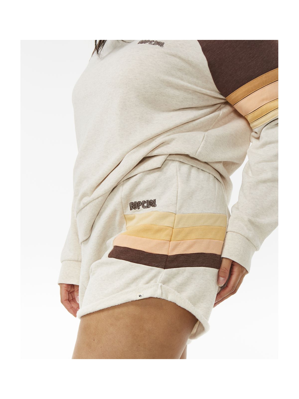 Szorty RIP CURL Block Party Track Short biały - Adventure Sports