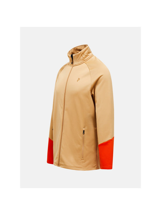 Bluza PEAK PERFORMANCE M Rider Essentials Zip Jacket brązowy
