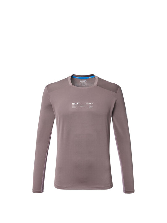 Koszulka męska MILLET Intense Ts Ls M fioletowa śliwkowa

