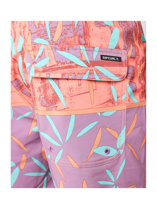 Boardshorty RIP CURL Mirage Retro Sealife fioletowy - Adventure Sports
