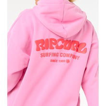 Bluza damska RIP CURL Surf Puff Heritage Hood różowa
