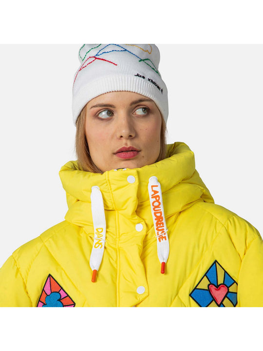 Kurtka puchowa narciarska Rossignol W Lumy Down Bomber Jkt żółty - Adventure Sports
