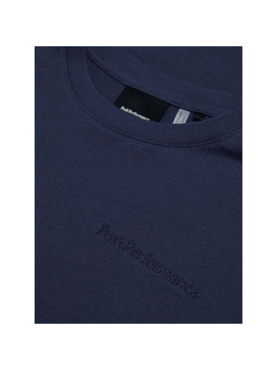 Koszulka PEAK PERFORMANCE Jr Original Small Logo Tee granatowy
