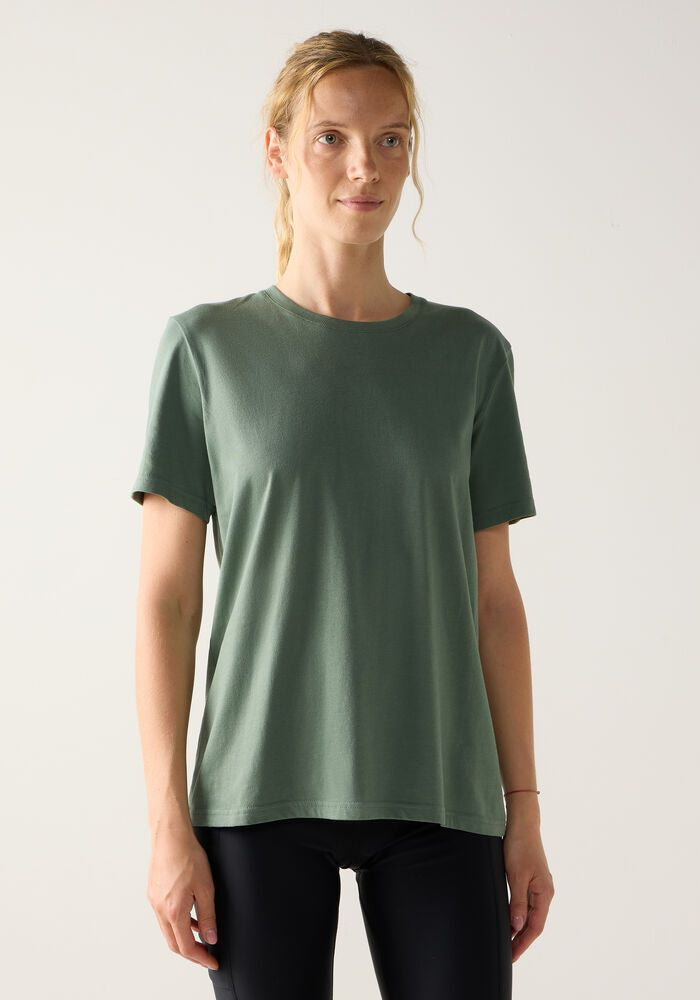 Koszulka HAGLÖFS Outsiders Graphic Tee Women chlorophyll green