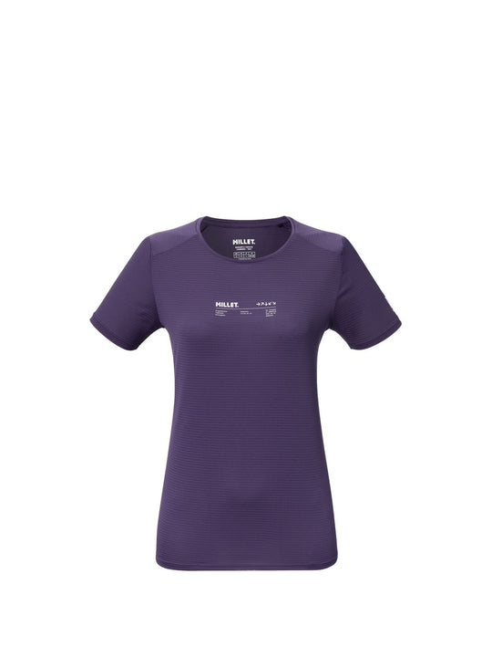 Koszulka damska MILLET Intense Essential Ts Ss W fioletowa
