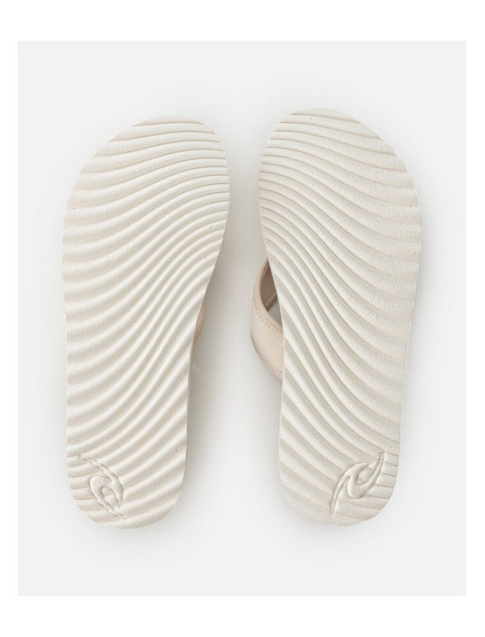 Japonki plażowe damskie RIP CURL Florida Bloom Open Toe białe
