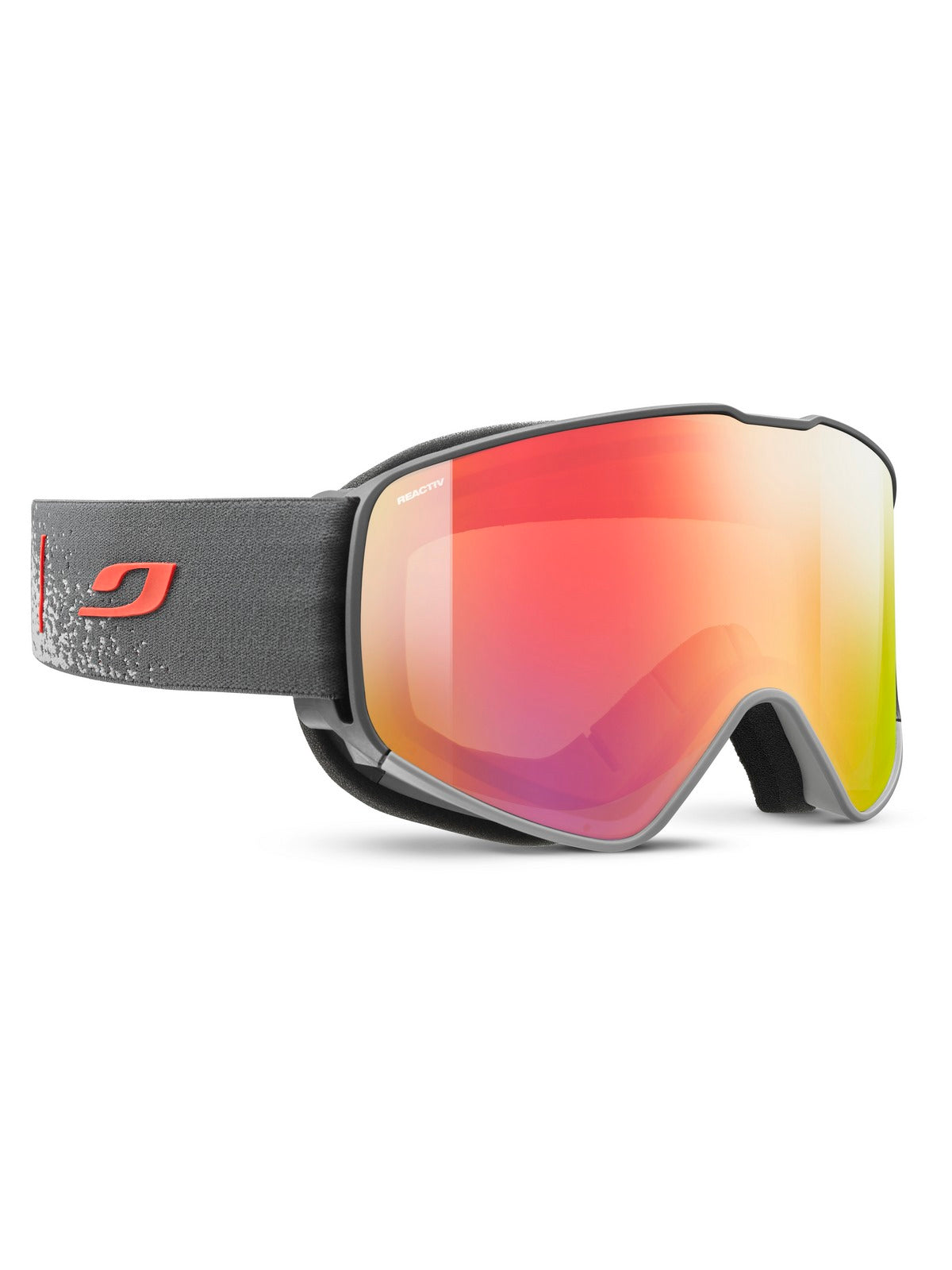 Gogle narciarskie JULBO CYRIUS szaro czerwone fotochrom Cat 1-3 - TU - Adventure Sports