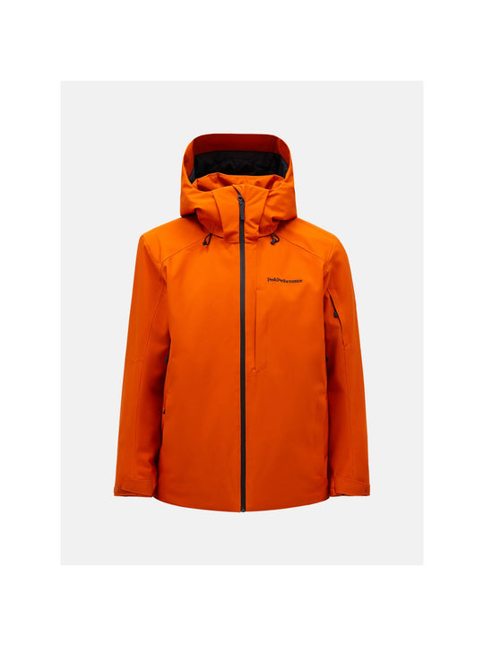 Kurtka narciarska Peak Performance M Maroon Jacket pomarańczowy - Adventure Sports
