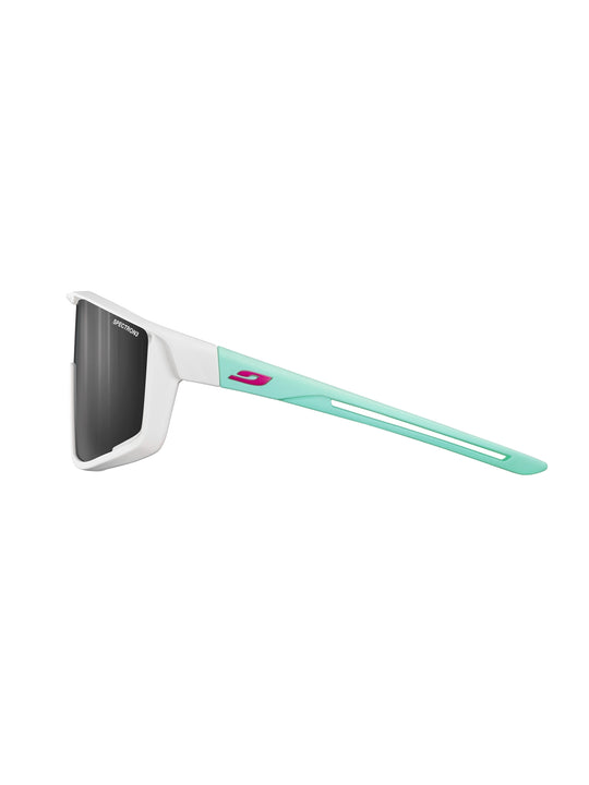 Okulary przeciwsłoneczne juniorskie Julbo Fury S - biały/miętowy | Spectron cat 3
