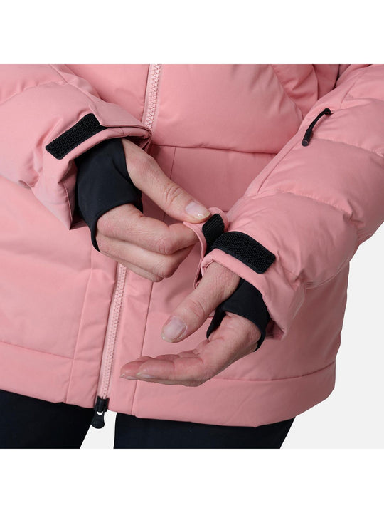 Kurtka Rossignol W Puffy Parka różowy - narciarska - Adventure Sports

